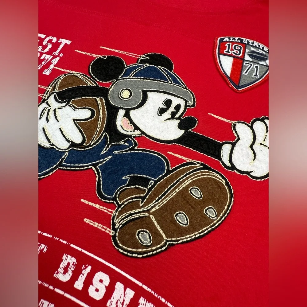 DISNEY PARKS Youth Unisex Mickey Mouse Vintage-Inspired Football 